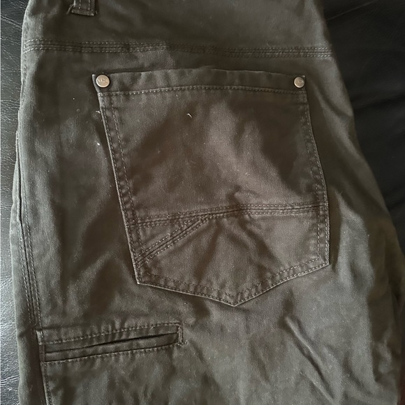 MENS KUHL PANTS / VINTAGE PATINADYE SIZE 34 X 34 / DARK GREY - Picture 5 of 5